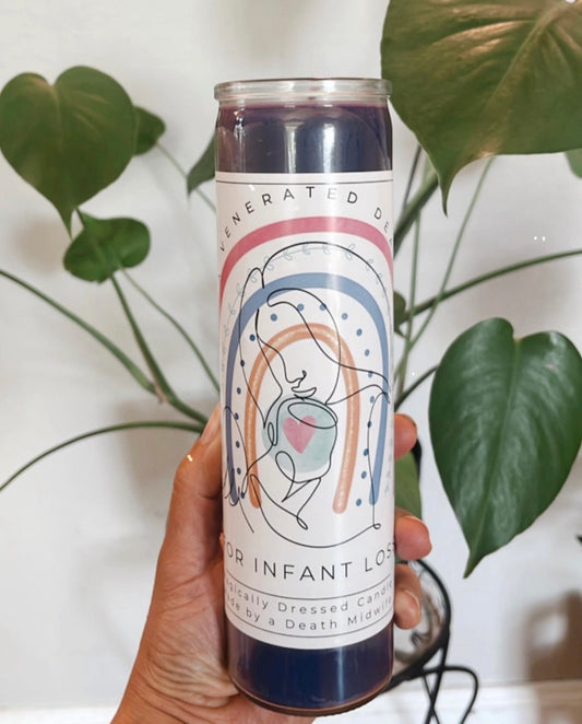 Infant Loss Honoring Candle