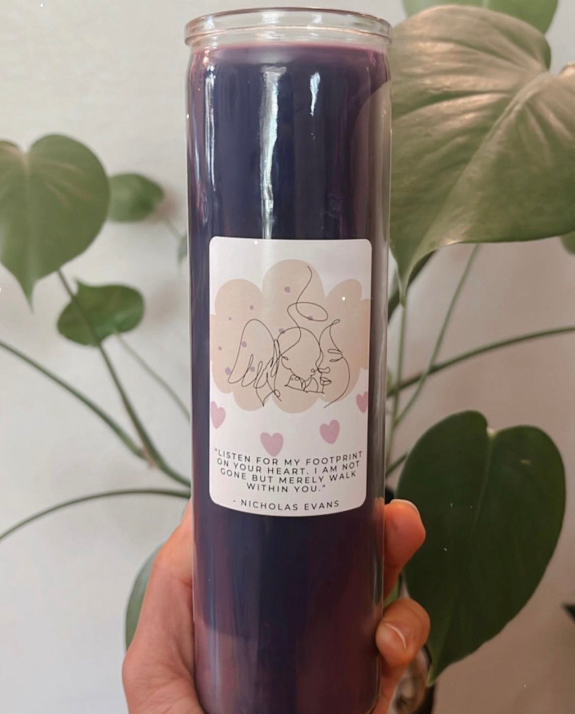 Infant Loss Honoring Candle