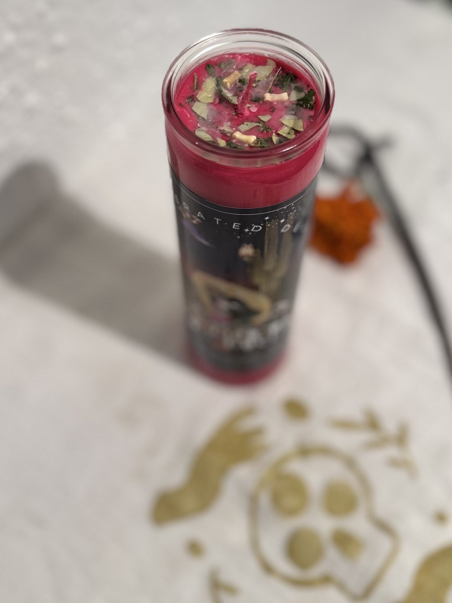 La Mujer De Media Noche Vigil Candle