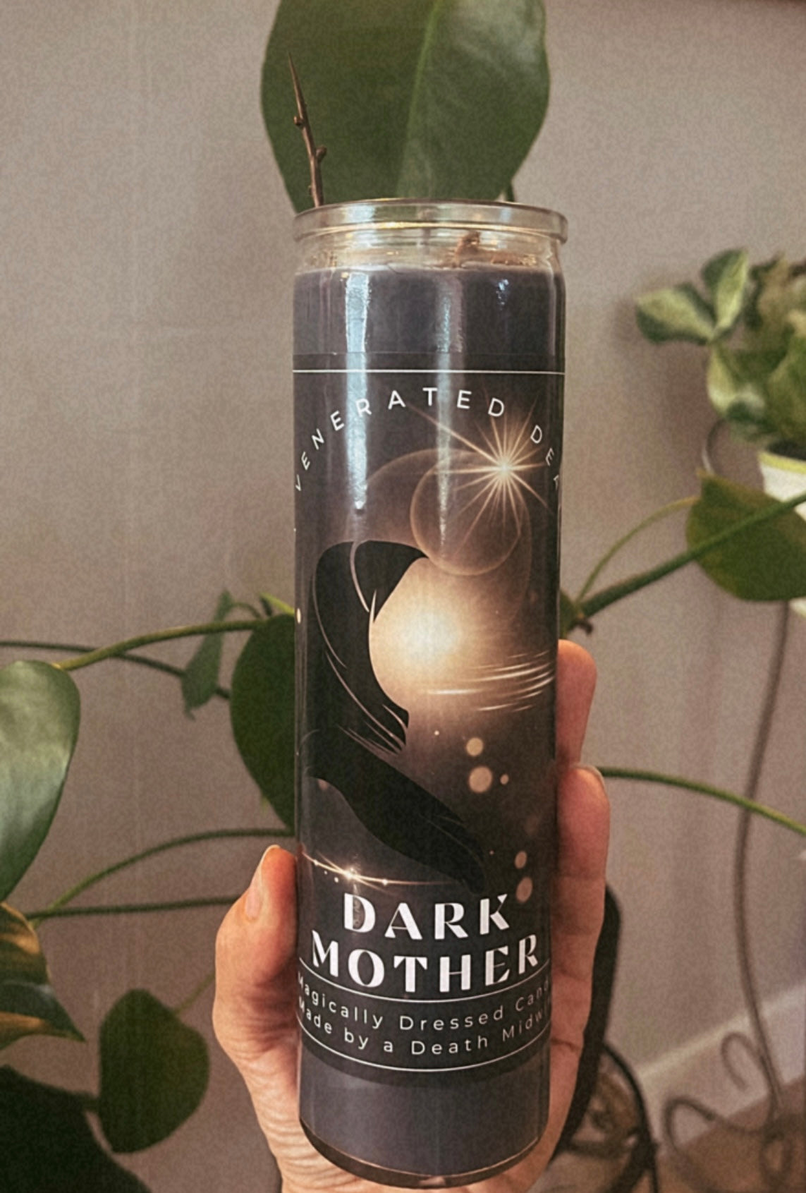 Dark Mother Honoring Candle